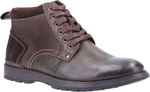 Hush Puppies Dean Lace Mens Shoes Brown